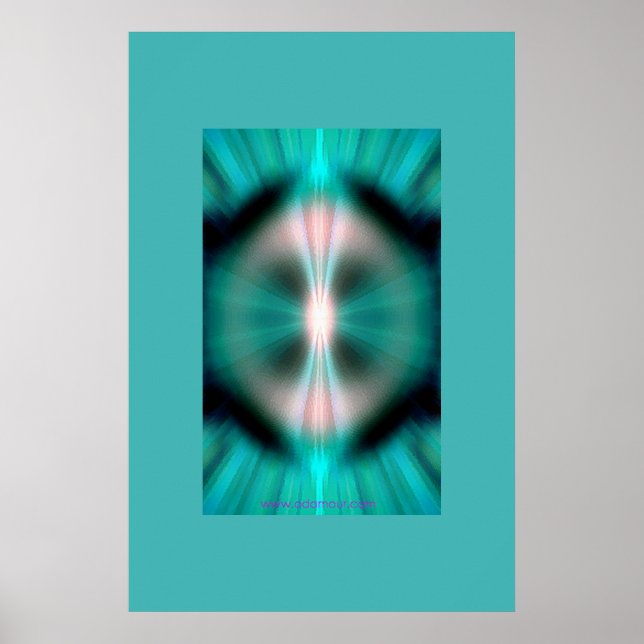 Mandala Magic Flesh Poster (Vorne)