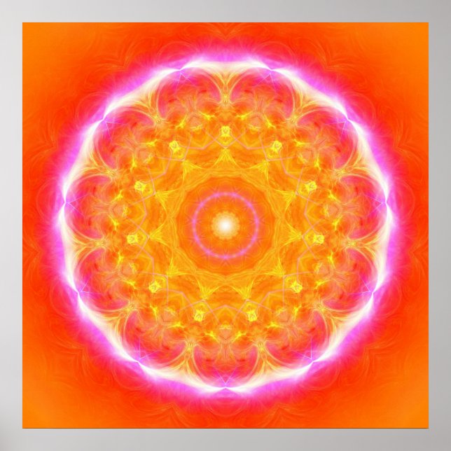 Mandala Mana Pu'uwai 1 Poster (Vorne)