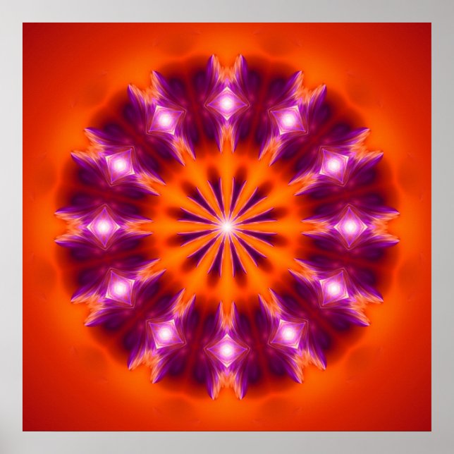 Mandala Mana'o'i'o Poster (Vorne)