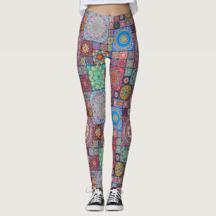 Mandala/Marokkanisches Flachmuster Leggings