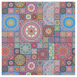 Mandala/Marokkanisches Flachmuster Stoff