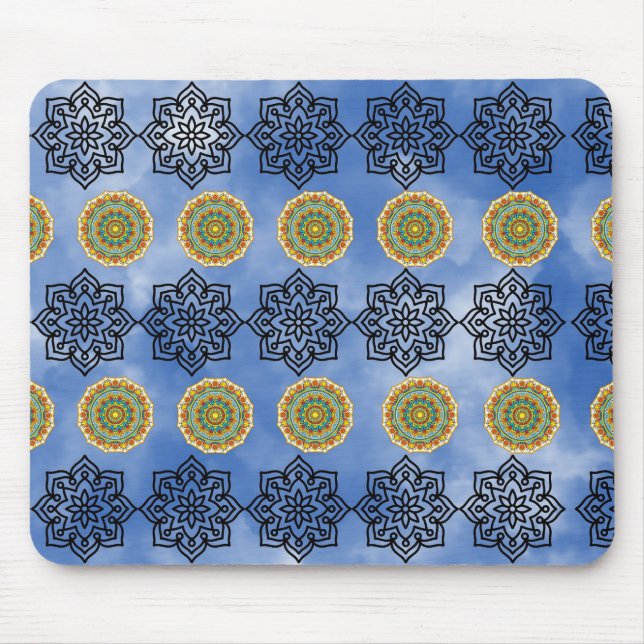 Mandala-Mauspad Mousepad (Vorne)