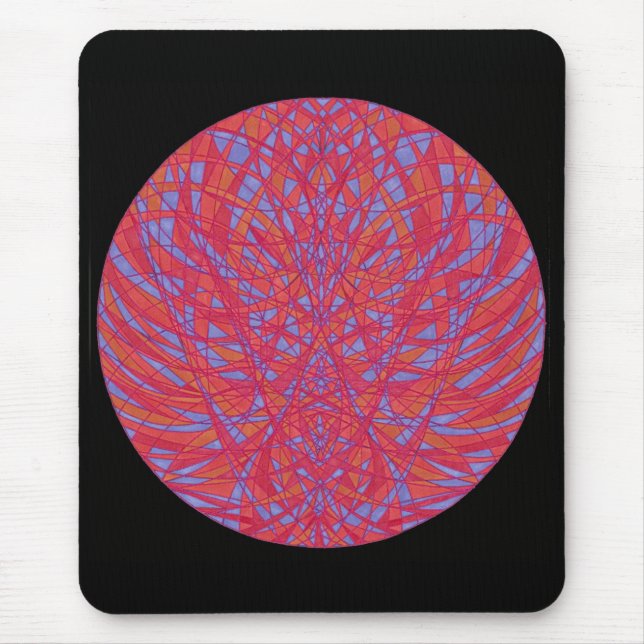 Mandala-Mausunterlage Mousepad (Vorne)