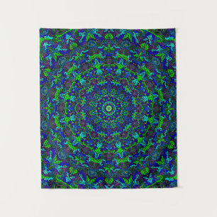 Mandala mit ausführlichem, verwickeltem wandteppich