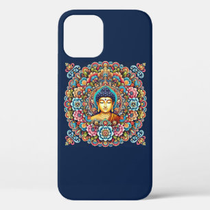 Mandala mit Buddha Case-Mate iPhone Hülle