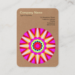 Mandala Motif 030 - Pappe Visitenkarte