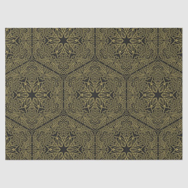 Mandala Motif-Papiertaschentuch Seidenpapier (Vorderseite)