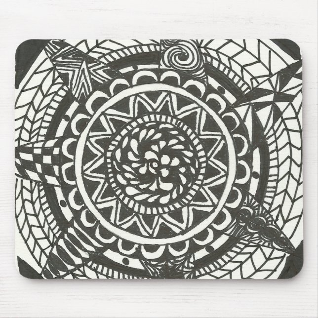 Mandala mousepad (Vorne)