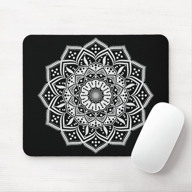 Mandala Mousepad (Mit Mouse)