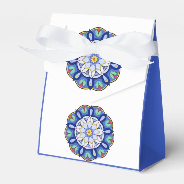 Mandala Muster 01 Geschenkschachtel (Vorderseite)