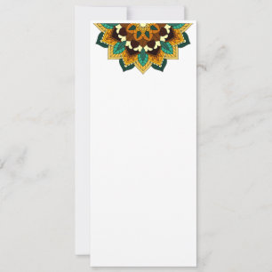 Mandala Muster 02 in gelb & tan Save The Date