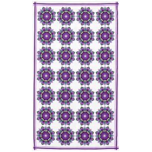 Mandala Muster 02 in lila Tischdecke