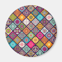 Mandala Muster bunt marokkanisch