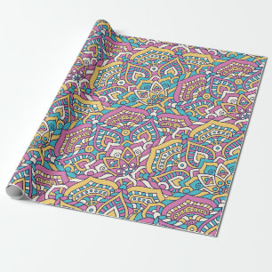 Mandala-Muster Geschenkpapier