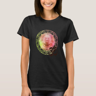 Mandala Namaste Spirituelles Yoga Buddha Mode Klei T-Shirt