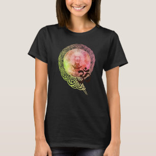 Mandala Namaste Spirituelles Yoga Buddha Mode Klei T-Shirt