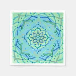 Mandala Napkins Serviette
