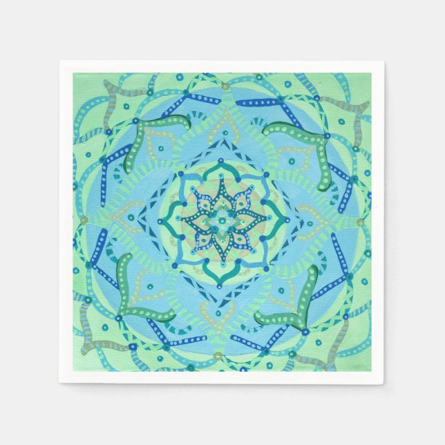 Mandala Napkins Serviette (Vorderseite)