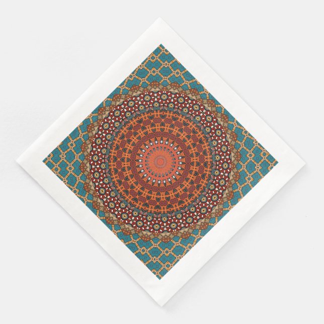 Mandala Napkins Serviette (Ecke)