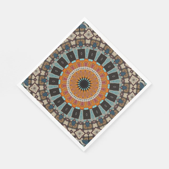 Mandala Napkins Serviette (Ecke)