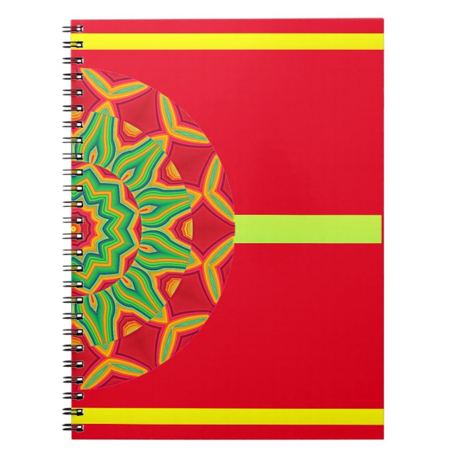 Mandala-Notebook Notizblock (Vorderseite)
