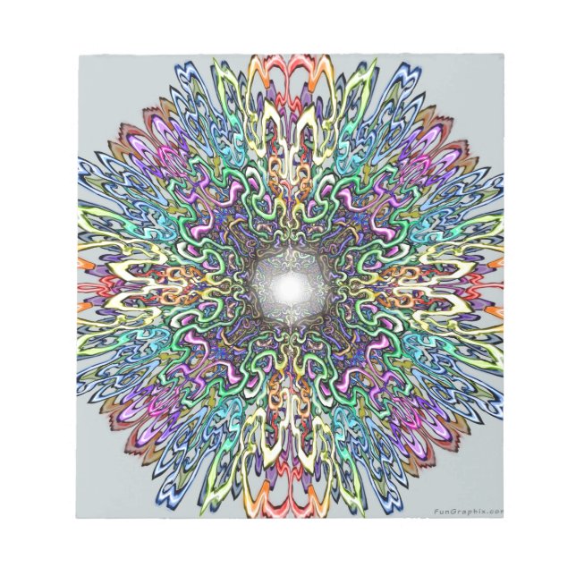 Mandala Notizblock (Vorderseite)