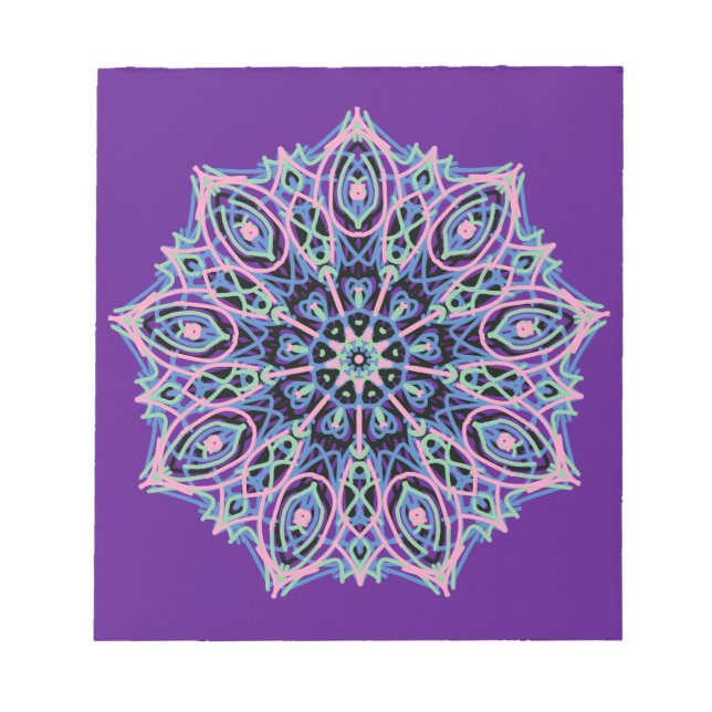 Mandala. Notizblock (Vorderseite)