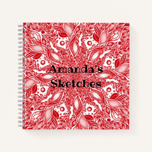 Mandala Notizbuch (Vorderseite)