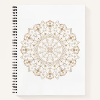 Mandala Notizbuch, ruhig, meditativ, boho Stil Notizbuch