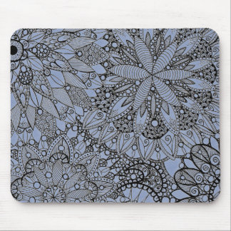 Mandala Nr. Mausunterlage mit 2 Blau Mousepad