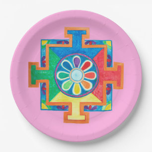 Mandala of Creation Watercolor Pappteller