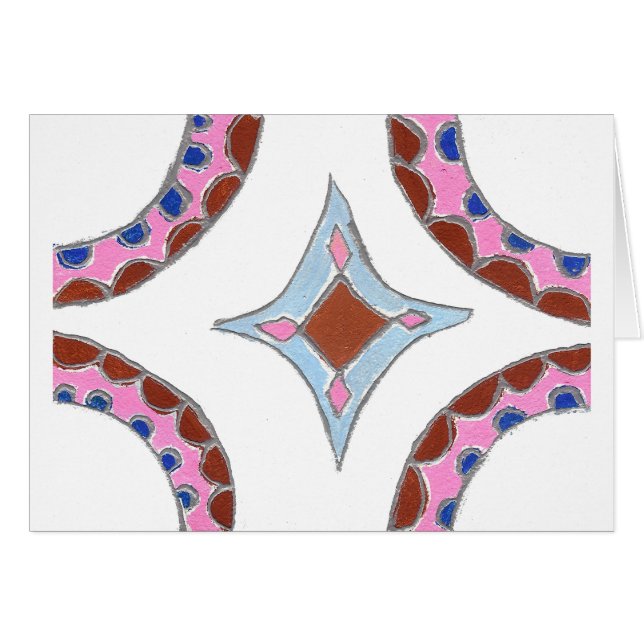 Mandala Ölgemälde Kunst drucken (Vorderseite (Horizontal))