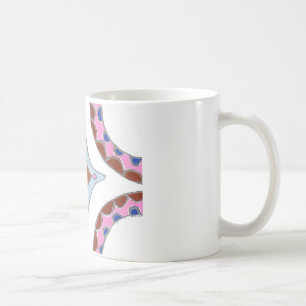 Mandala Ölgemälde Kunst drucken Kaffeetasse
