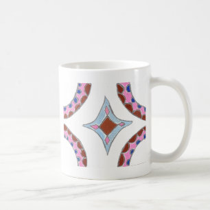 Mandala-Ölgemälde-Kunstprint Kaffeetasse