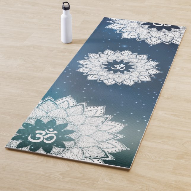 Mandala OM Universum Yogamatte (Beispiel)