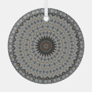 Mandala Ornament Aus Glas