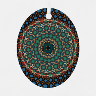 Mandala Ornament Aus Metall