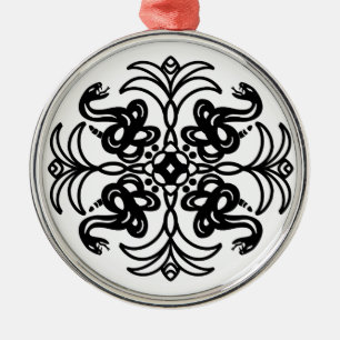 Mandala Ornament Aus Metall