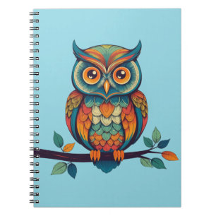 Mandala Owl Notizblock