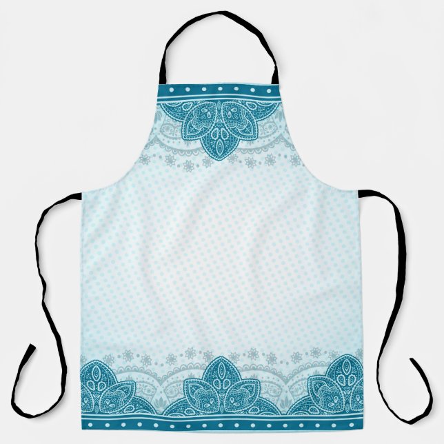 Mandala paisley schürze (Vorderseite)