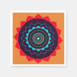Mandala Paper Napkin Serviette