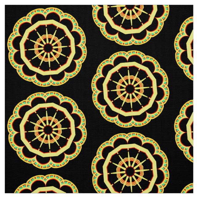 Mandala Pattern 110714(08) Stoff (Muster)