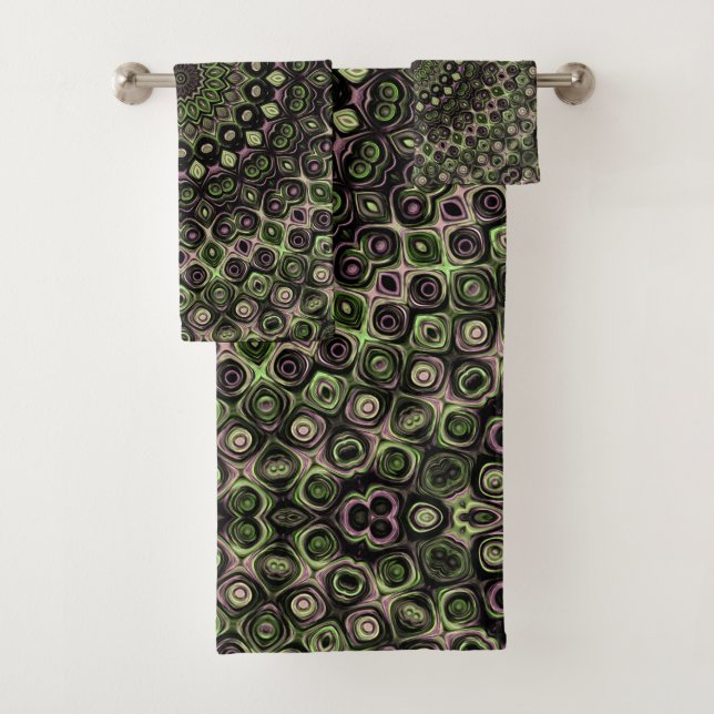 Mandala Pattern Badhandtuch Set (Insitu)