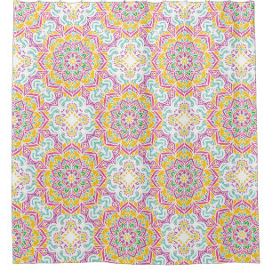 Mandala Pattern Duschvorhang