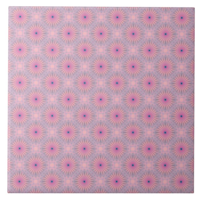 Mandala Pattern Fliese (Vorderseite)