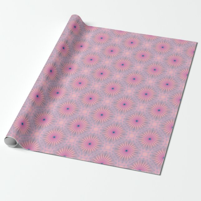 Mandala Pattern Geschenkpapier (Ungerollt)