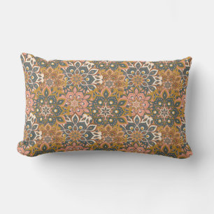 Mandala Pattern Lumbar Pillow Lendenkissen
