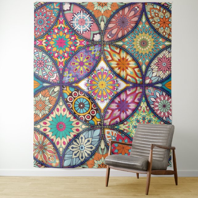 Mandala Pattern - Tapestry Wandteppich (Beispiel)