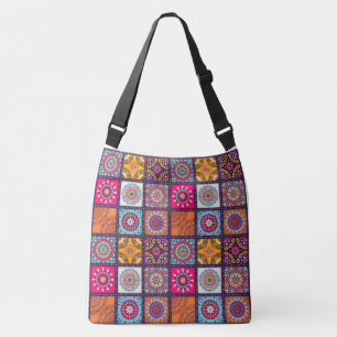 Mandala Pattern Tragetaschen Mit Langen Trägern