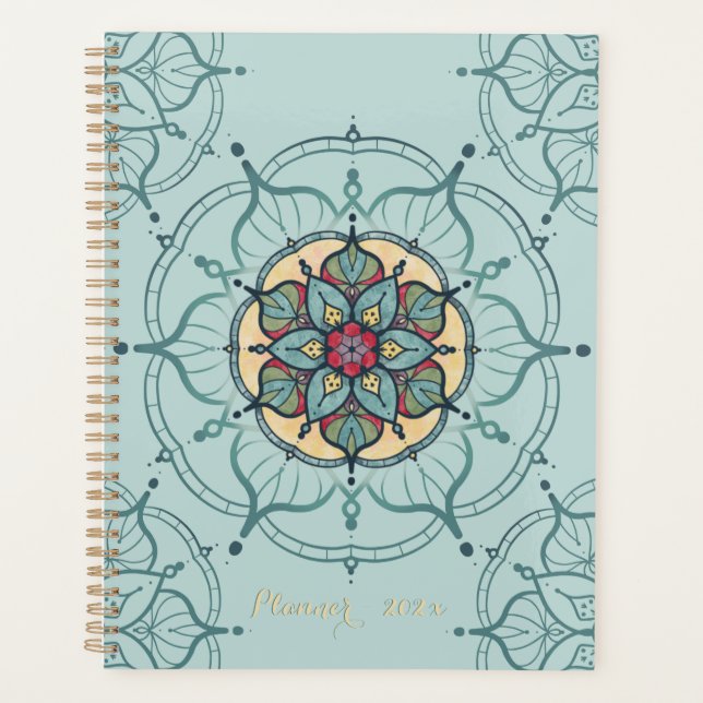Mandala Personal Planner Planer (Vorderseite)